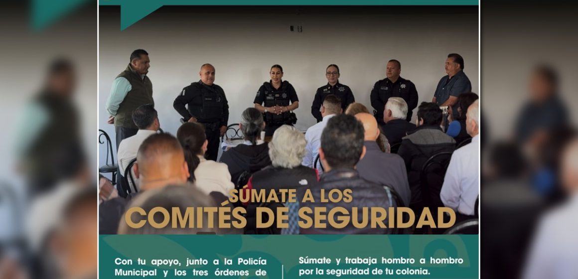 1 Impulsa SSPCM participación ciudadana a través de los Comités de Seguridad