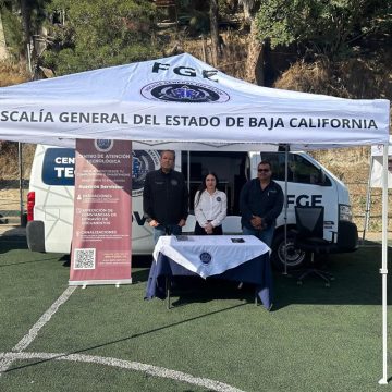 Fiscalía acerca programa “Fiscal Enlace Contigo” a delegación Playas de Tijuana