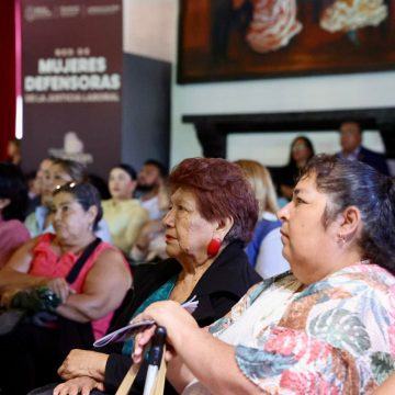 1 Toman protesta red de mujeres defensoras de la justicia laboral