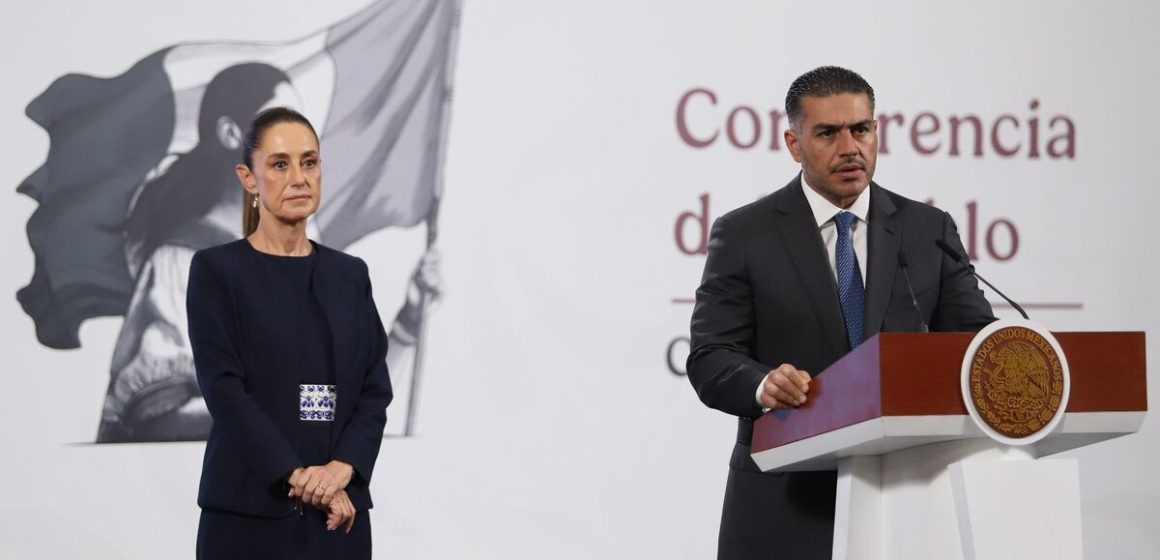 Harfuch reporta baja de 35.8% en homicidios en BC y destaca detenciones clave