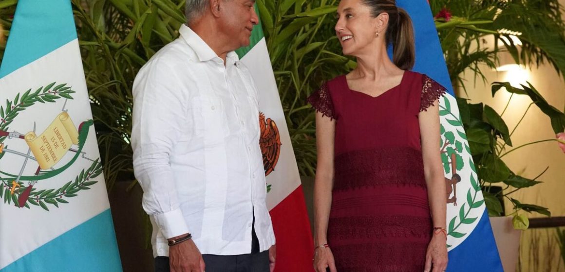 Sheinbaum anuncia cooperación trilateral con Belice y Guatemala en Campeche