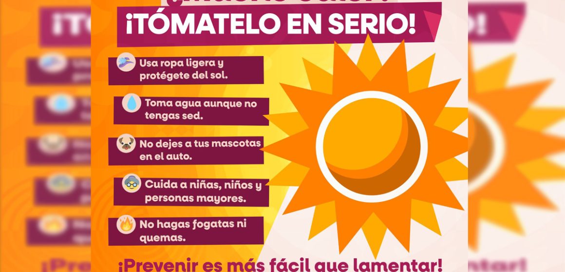 11 Persistirá ola de calor en Baja California con temperaturas mayores a 45 grados