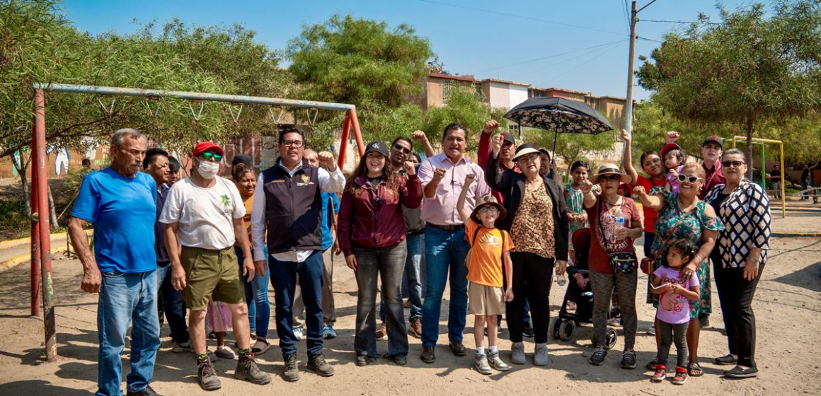 Rehabilitan espacios públicos que benefician a cerca de 11 mil personas