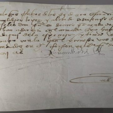 México recupera manuscrito de Hernán Cortés robado hace décadas