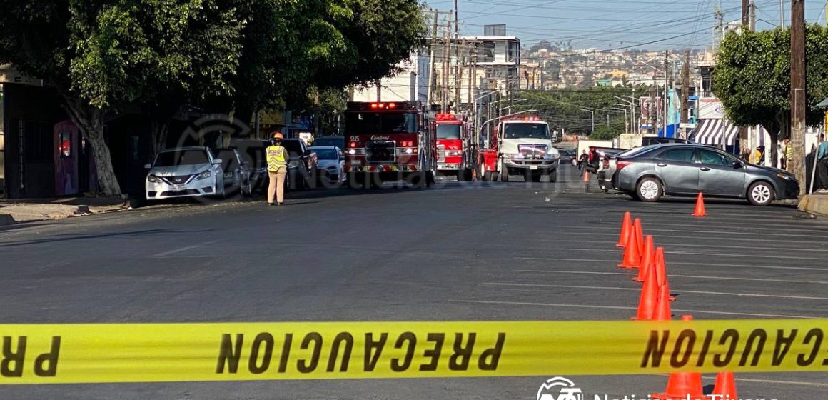 Explosión en alcantarilla de Zona Centro