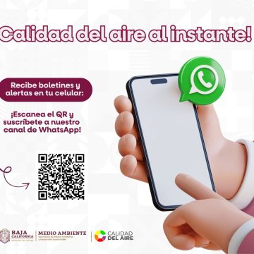 2 Habilita Secretaría de Medio Ambiente nuevo canal de alertas de calidad del aire en BC