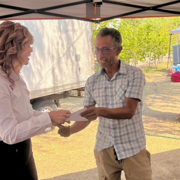 Al menos 3196 personas han sido atendidas en los puntos de hidratación del DIF