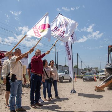 Arranca CESPT obra de red de alcantarillado sanitario en Granjas Familiares