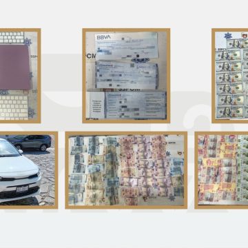 3 Arrestan a cuatro personas por robo y allanamiento en oficina