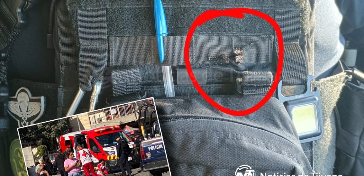 Abate policía municipal a un hombre tras agresión con navaja 