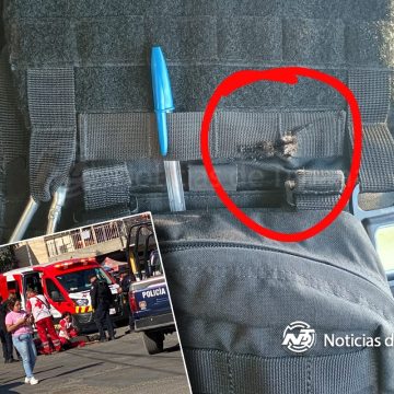 Abate policía municipal a un hombre tras agresión con navaja 