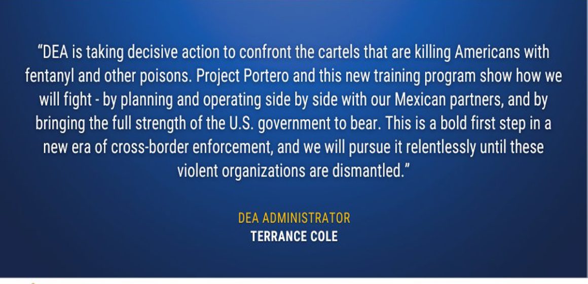 5 DEA y México lanzan el Proyecto Portero contra redes del narcotráfico