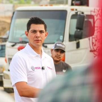 Román Cota avanza en la transformación de calles con el programa “Vialidades al 100”