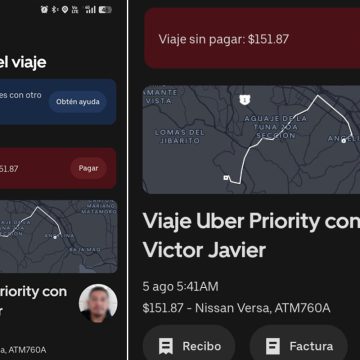 Denuncian fraude de choferes de Uber con pagos en efectivo en Tijuana