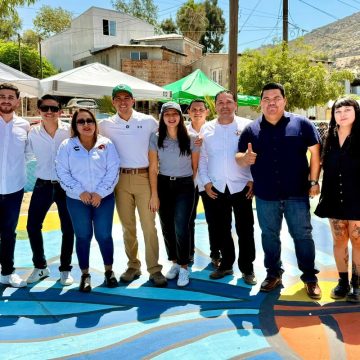 WhatsApp Image 2025-08-10 at 15.41.18 Román Cota impulsa rehabilitación de espacios deportivos con arte y color