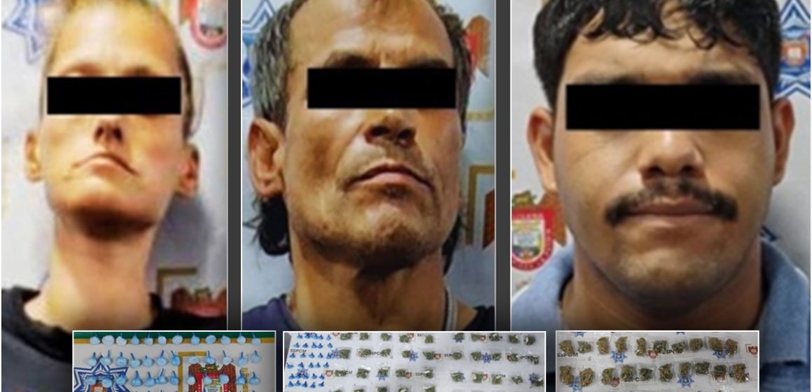 Detienen en Tijuana a tres personas con drogas en distintos operativos