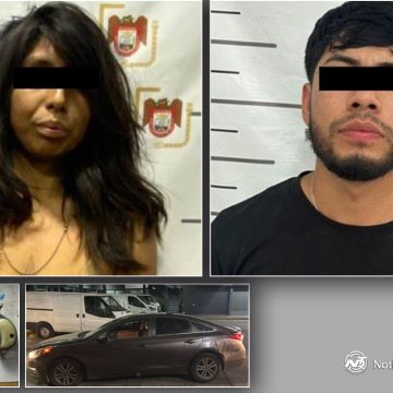 Detienen en Tijuana a dos personas armadas y recuperan auto robado