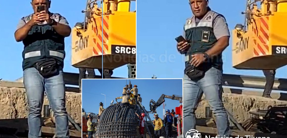 Exigen a GN reprimir labor periodística tras colapso de obra en Tijuana