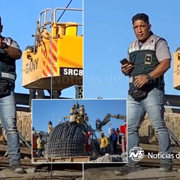 Exigen a GN reprimir labor periodística tras colapso de obra en Tijuana