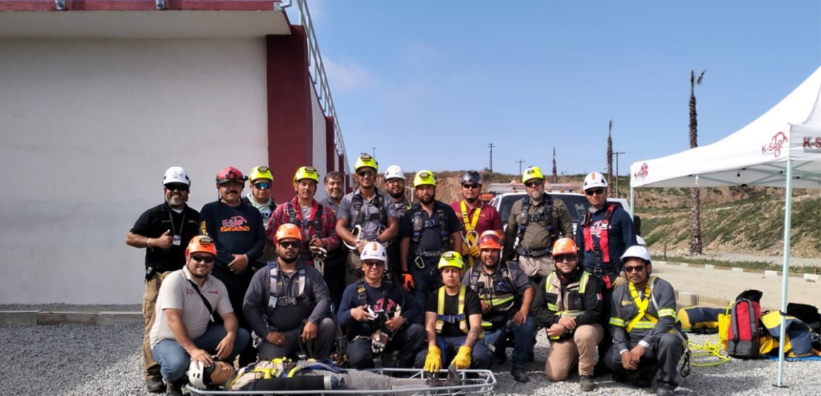 fsdfsd CESPT fortalece capacitación en rescate en alturas para personal operativo