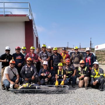 CESPT fortalece capacitación en rescate en alturas para personal operativo