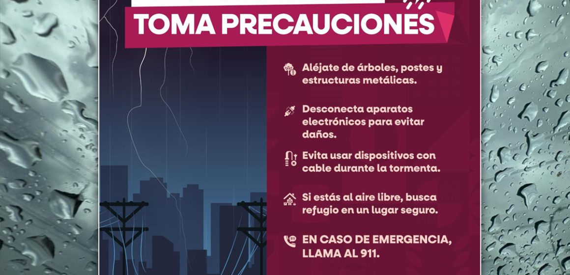 gfd Advierte Protección Civil Estatal por tormentas eléctricas durante la semana en Baja California