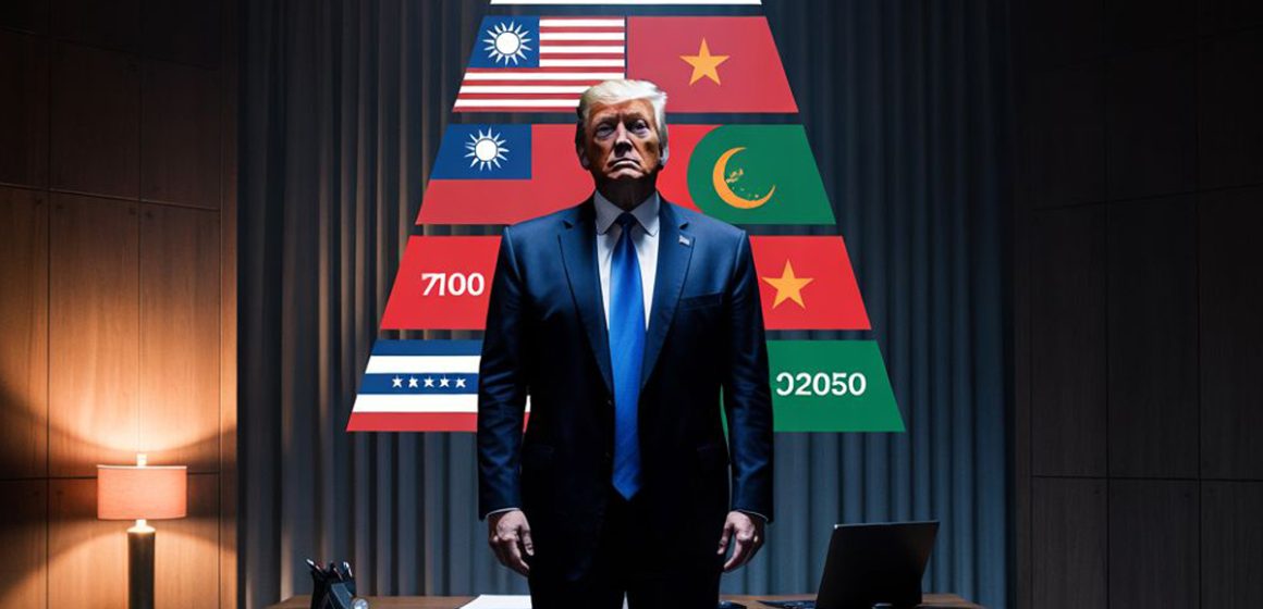 Entran en vigor aranceles anunciados por Trump a más de 60 países