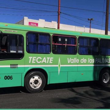 rrr Extiende Tecate horario de transporte público