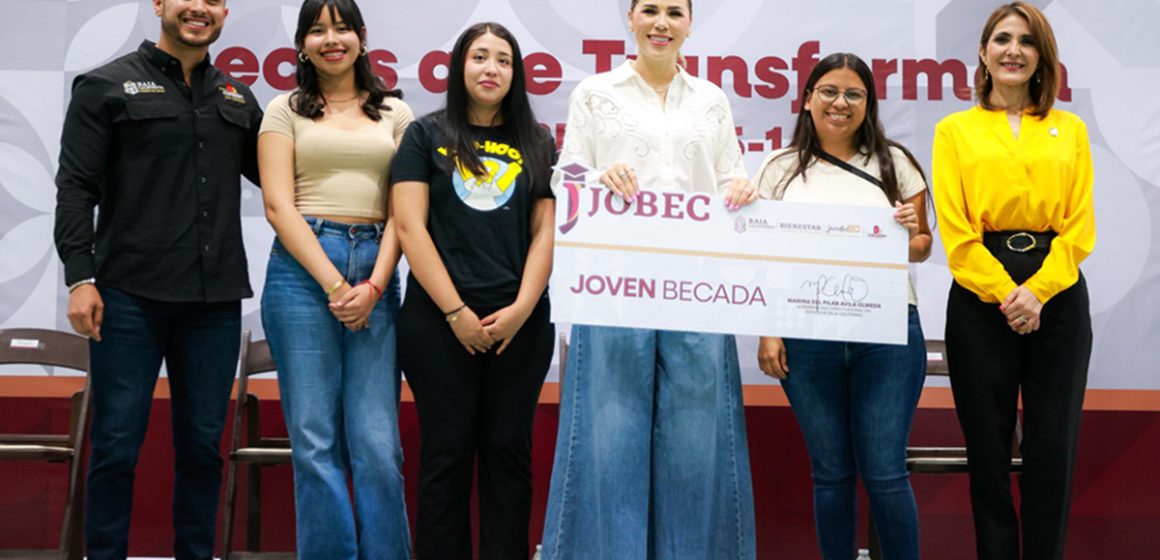vxcxd Anuncian gobernadora de BC registro de becas “JOBEC”