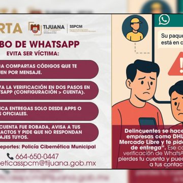 Emiten recomendaciones para prevenir robo de cuentas de WhatsApp
