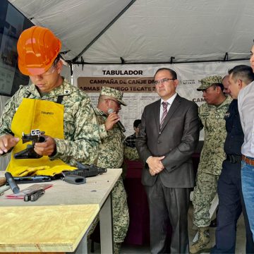 xc Arranca en Tecate campaña de canje de armas de fuego