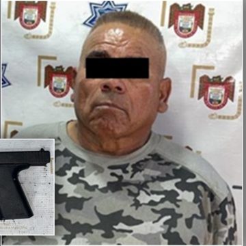 Interviene Policía Municipal en Hipódromo por portación de arma de fuego