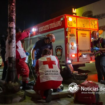 062A0706 Hombre fue estabilizado tras sufrir una sobredosis en zona centro