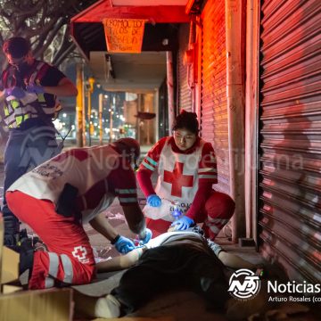 Hombre en situación de calle sufre sobredosis en Zona Centro