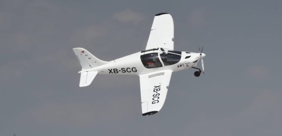 Presentan en el AIFA el ‘Halcón 2’, primer avión mexicano en 70 años