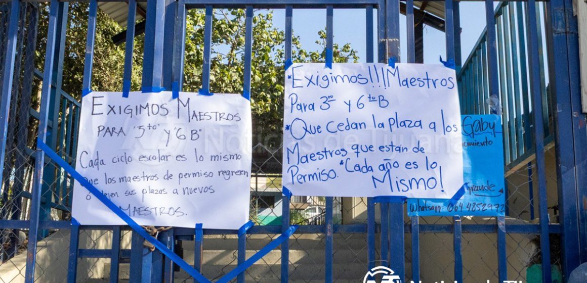 1 Padres cierran escuela “Frida Kahlo” en Tijuana por falta de maestros