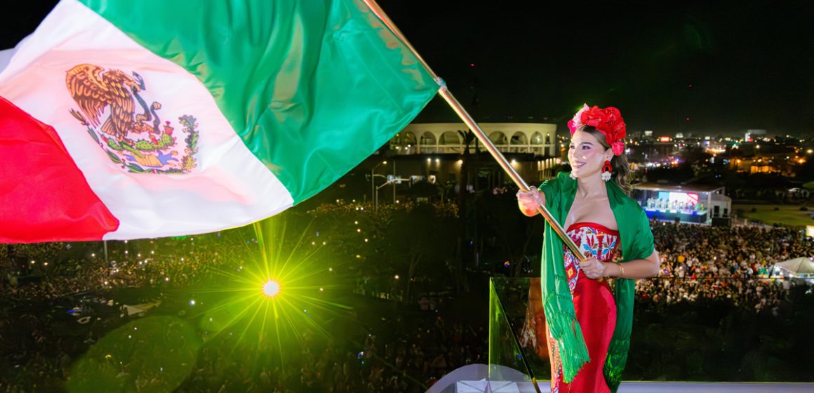 1 Más de 100 mil bajacalifornianos celebran el Grito con Marina del Pilar