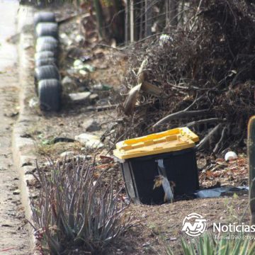 1 Abandonan restos humanos en dos cajas plásticas en la Libertad Parte Alta