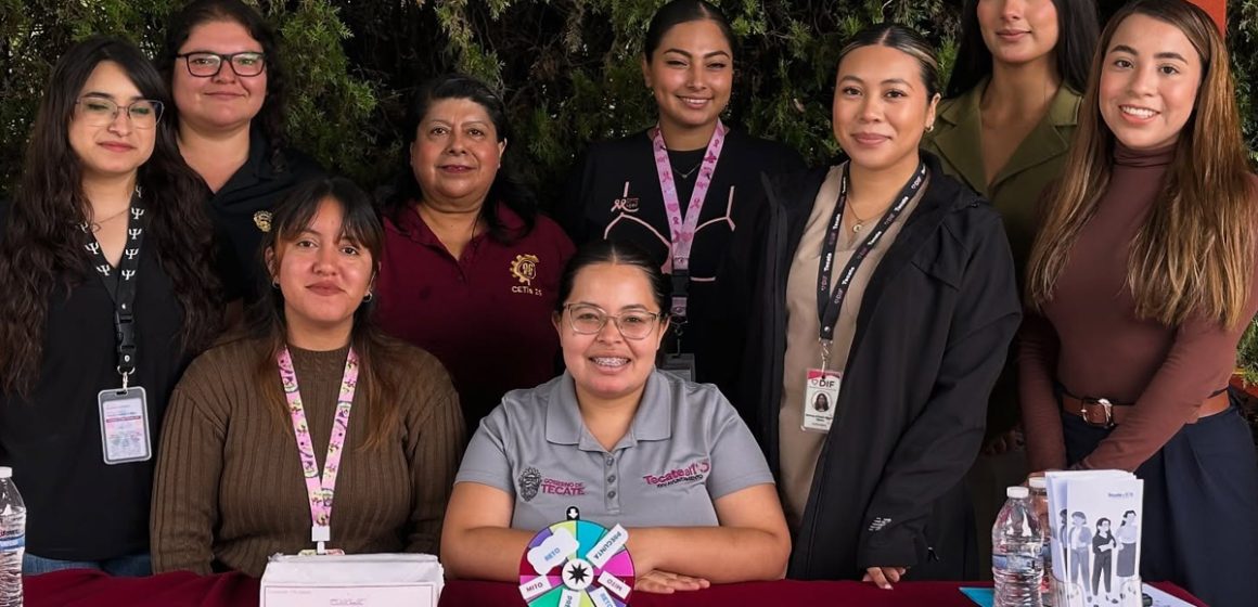 1 IMMUJER promueve la prevención del embarazo adolescente en CETIS 25