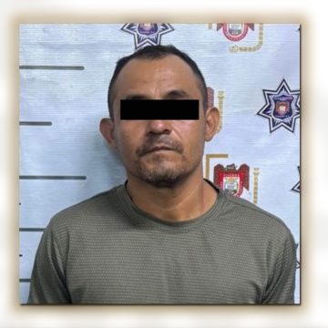 Atiende Policía Municipal caso de violencia familiar y captura al agresor