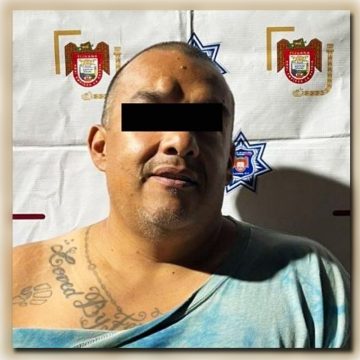 Arrestan a hombre por violencia familiar