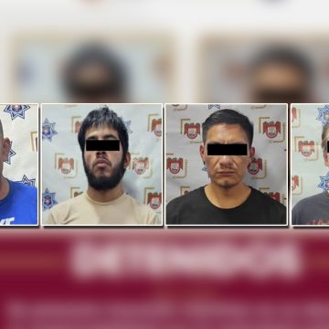 Tras patrullaje arrestan a cuatro personas en posesión de drogas