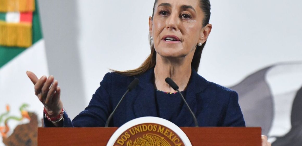 Sheinbaum rechaza mal manejo de recursos en BC tras aparición de narcomanta en Mexicali