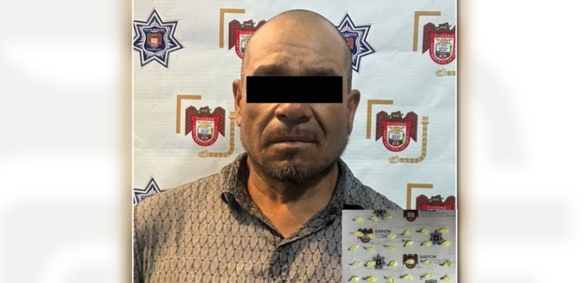 11 Arrestan a hombre en posesión de 33 dosis de droga