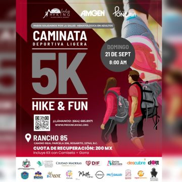 Organiza Pro Oncavi caminata para concientizar sobre enfermedades hematológicas en adultos