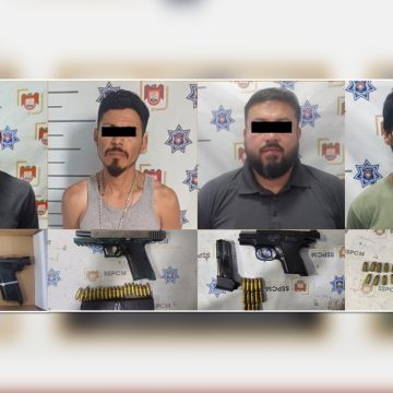 Asegura SSPCM armas de fuego en distintos operativos