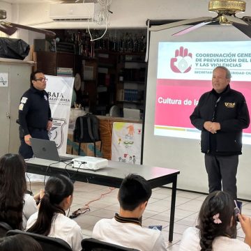 Refuerza FGE la prevención del delito en jóvenes de Tijuana