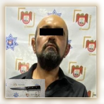 2 Arrestan a hombre por intento de robo con cuchillo a conductora de plataforma