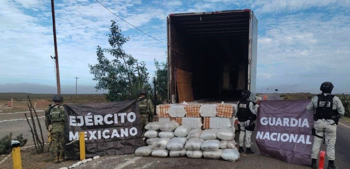 Asestan autoridades millonario golpe al crimen durante operativos en BC y otros 6 estados