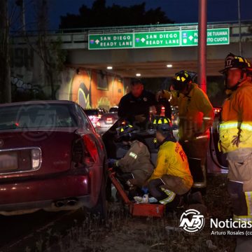 3 Choque en Vía Rápida Oriente deja una mujer lesionada